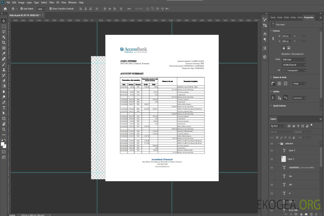 Tanzanie Accédez au relevé bancaire, au modèle Excel et PDF template Tanzanie Accédez au relevé bancaire, au modèle Excel et PDF template